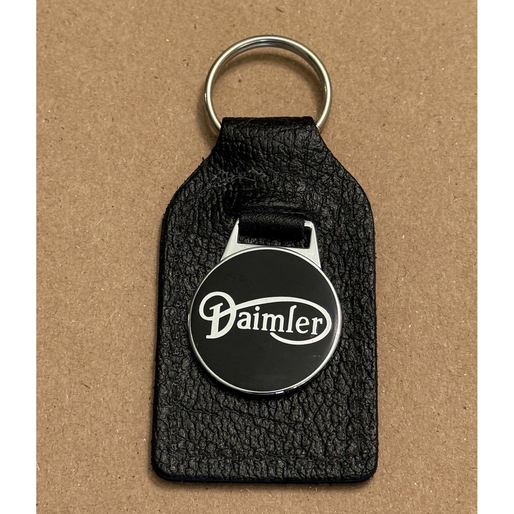 Daimler Black Keychain Car Automobile England British